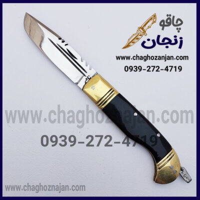 چاقو تاشو مدل دنده‌ای MK4 دستساز زنجان 6 دنده