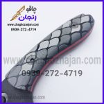 چاقو زنجان مدل شکاری طرح بوشکرافت H14 پوست ماری