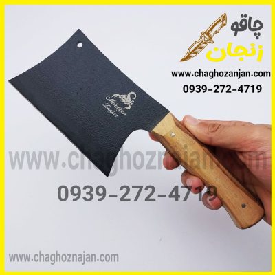 چاقو زنجان مدل ساطور NH 5 طرح صربستانی