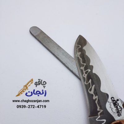 چاقو تیزکن زنجان دسته کائوچو بسیار کاربردی N6 پهن