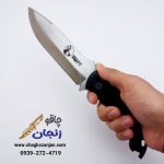 چاقو شکاری با تیغه ضخیم