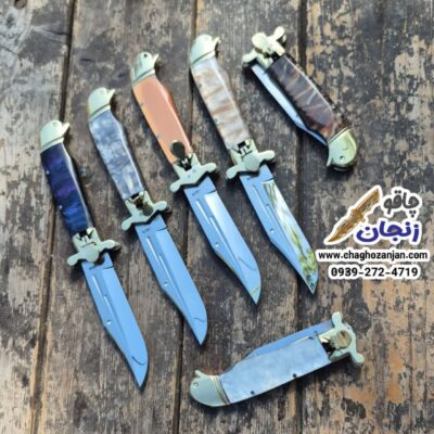 چاقو فشاری استیل عباس
