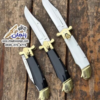 فشاری قبضه دار استیل عباس