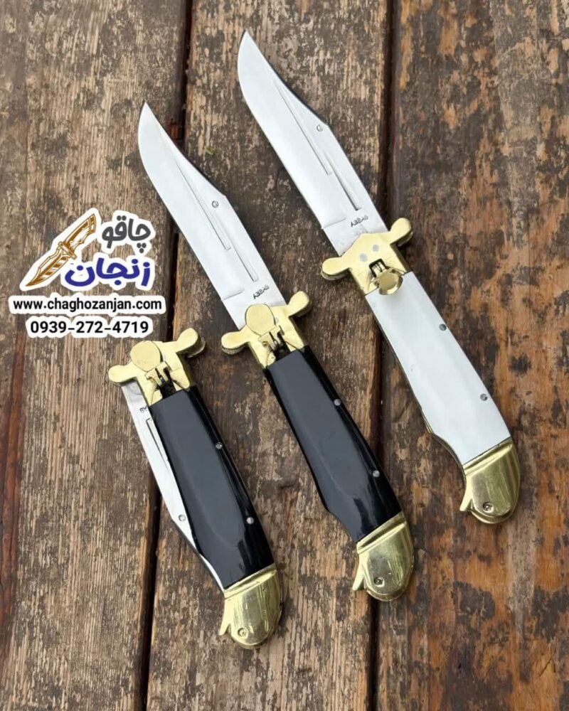 فشاری قبضه دار استیل عباس