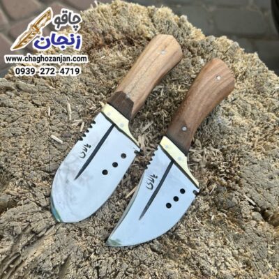 تیزی بالایی دسته چوبی