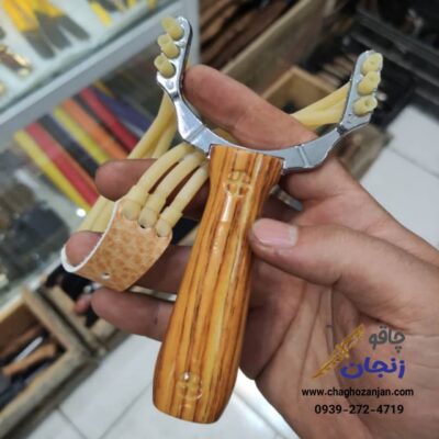تیرکمان دسته چوبی