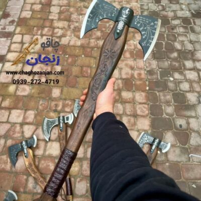 تبر دوطرفه تیغه فولادی