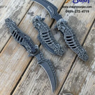 چاقو کلکسیونی طرح جمجمه