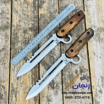 چاقو شکاری حلقه دار زنجان