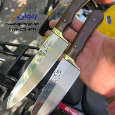 چاقو سلاخی و راسته ای استیل رضا